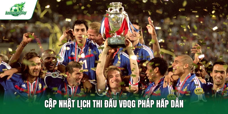 Cập nhật lịch thi đấu VĐQG Pháp hấp dẫn